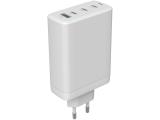 Описание и цена на зарядни устройства Canyon charger CU140ACC GaN 150W 3xPD 1xQC EU White