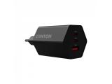Canyon charger HEXAGON 65 GaN 65W 2xPD 1xQC EU Black снимка №2 Canyon charger HEXAGON 65 GaN 65W 2xPD 1xQC EU Black снимка №2