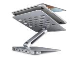 аксесоари: Axagon HMC-STND USB-C 5Gbps ALUMINUM STAND & HUB 7in1