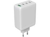 Описание и цена на зарядни устройства Canyon charger CU100ACC GaN 100W 3xPD 1xQC EU White
