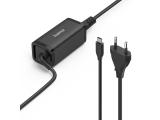 зарядни устройства: HAMA Зарядно за лаптоп USB-C PD, GaN, 5-20V / 45W