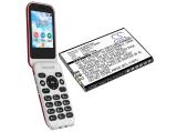Cameron Sino Батерия за мобилен телефон DORO 7030, 7031, 7080, DFC-0270 DBX-1350A LiIon 3,7V 1200mAh снимка №2
