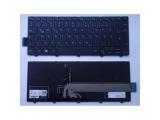 резервни части: Dell Клавиатура за лаптоп Dell Inspiron 14-3000 5447 5442 5445 7447 Черна с Черна Рамка с Подсветка / Black Frame Black With Backlit