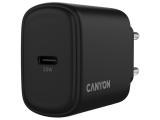 Canyon charger OnCharge 200 20W 1xPD EU Black снимка №4 Canyon charger OnCharge 200 20W 1xPD EU Black снимка №4