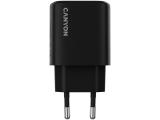 Canyon charger OnCharge 250 25W 1xPD EU Black снимка №2 Canyon charger OnCharge 250 25W 1xPD EU Black снимка №2