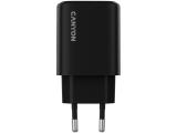 Canyon charger OnCharge 250 25W 1xPD 1xQC EU Black снимка №2 Canyon charger OnCharge 250 25W 1xPD 1xQC EU Black снимка №2