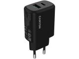 Представяме ви най-новото от секция зарядни устройства: Canyon charger OnCharge 200 20W 1xPD 1xQC EU Black