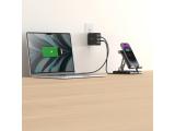 j5create JUP25102V Зарядно 220V- GaN 102W USB-C 2порта - за лаптопи, таблети, телефони снимка №3