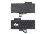 резервни части: Asus Клавиатура за лаптоп Asus TUF Gaming Dash FX516 FX516P FX516PC Черна Без Рамка С Малък Ентър, с Подсветка