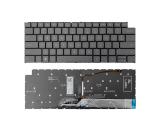 резервни части: Dell Клавиатура за лаптоп Dell Inspiron 5310 5410 5420 7415 7420 7425 2-in-1 Сива Без Рамка с Подсветка