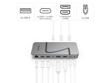 HAMA Докинг станция Connect2Office Speed, USB4, USB-C, PD, 40 Gbit/s, 10 порта снимка №5
