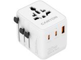 зарядни устройства: Canyon Travel Adapter OnTour 20 EU/UK/US/AUS 20W White