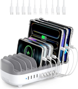 Orico Orico зарядна станция за мобилни устройства Charger Station 220V - 10 x USB 120W white - DUK-10P-EU-WH DUK-10P-EU-WH NEW снимка №2 Orico Orico зарядна станция за мобилни устройства Charger Station 220V - 10 x USB 120W white - DUK-10P-EU-WH DUK-10P-EU-WH NEW снимка №2