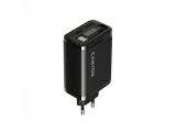 Canyon charger OnCharge 65RC Build-In Cable USB-C 65W 1xPD 1xQC EU Black снимка №3