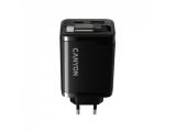 Canyon charger OnCharge 65RC Build-In Cable USB-C 65W 1xPD 1xQC EU Black снимка №4