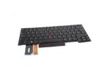 Lenovo Клавиатура за лаптоп Lenovo ThinkPad T490S T495S Черна Без Рамка (Голям Ентър) с Подсветка UK снимка №2