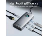 Orico Docking Station Type-C - PW11-6PR-GY-EP - HDMI x 1, USB-C x 1, USB3.0 x 3, USB-C PD100W x 1, LAN x 1 (1Gbps) снимка №5 Orico Docking Station Type-C - PW11-6PR-GY-EP - HDMI x 1, USB-C x 1, USB3.0 x 3, USB-C PD100W x 1, LAN x 1 (1Gbps) снимка №5