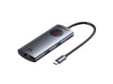 аксесоари: Vention Docking Station Type-C - 8K, LED Display - HDMI, USB 3.0 x 2, USB-C 3.2 Gen 1, PD100W, LAN (1Gbps) TQZHB
