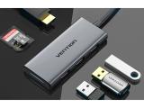 Vention Docking Station Type-C - TOOHB - HDMI x 1, USB3.0 x 3, SD/TF снимка №5