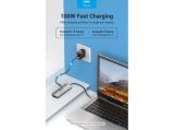 Vention Docking Station Type-C - TOLHB - HDMI x 1, USB3.0 x 3, USB-C PD100W x 1, LAN x 1 (1Gbps), SD/TF, Audio снимка №5 Vention Docking Station Type-C - TOLHB - HDMI x 1, USB3.0 x 3, USB-C PD100W x 1, LAN x 1 (1Gbps), SD/TF, Audio снимка №5