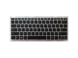 HP Клавиатура за лаптоп HP EliteBook 810 G1 810 G2 810 G3 Черна със Сребриста Рамка и Подсветка снимка №2 HP Клавиатура за лаптоп HP EliteBook 810 G1 810 G2 810 G3 Черна със Сребриста Рамка и Подсветка снимка №2