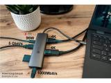 Good Connections USB-C hub (10-port) anthracite, HUB-C001A снимка №5