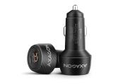 Представяме ви най-новите зарядни устройства: Axagon PWC-PQ48 Car Charger, USB-C with Power Delivery 3, USB-A with Quick Charge 4+ - Black, PWC-PQ48