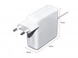 Makki Adapter Apple - 16.5V 3.65A 60W L tip G1 MagSafe снимка №3 Makki Adapter Apple - 16.5V 3.65A 60W L tip G1 MagSafe снимка №3