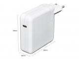 Makki Adapter Apple - 87W TYPE-C With USB-C Cable снимка №4 Makki Adapter Apple - 87W TYPE-C With USB-C Cable снимка №4