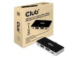 аксесоари: Club 3D USB Type C 4-in-1 Hub to HDMI 4K60Hz USB Type C PD / USB Type A / Audio jack