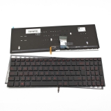 резервни части: Asus Клавиатура за лаптоп Asus N501 Q501LA N541LA Black Without Frame With Backlit UK / Черна Без Рамка с Подсветка (Голям Ентър)