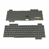 резервни части: Asus Клавиатура за лаптоп Asus ROG Strix GL504 GL504GS Черна Без Рамка с Малък Ентър, с Подсветка  / Black Without Frame US With Backlit