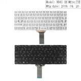 резервни части: Lenovo Клавиатура за лаптоп Lenovo 500S-14ISK Yoga 500-14ACZ Черна Без Рамка с Малък Ентър (US) / Black Without Frame US