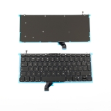 резервни части: Apple Клавиатура за лаптоп Apple MacBook Pro A1502 13.3" - Черна Без Рамка с Голям Ентър с Подсветка