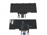 резервни части: Dell Клавиатура за лаптоп Latitude 3340 3350 5495 7350 E5450 E5470 E7450 E7470 Type 2 Черна Без Рамка (Голям Ентър) с Подсветка / Black Without Frame UK With Backlit - Оригинална