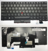 резервни части: Lenovo Клавиатура за лаптоп Lenovo ThinkPad T470 T480 Black Frame Black With Pointing Stick / Черна с Черна Рамка