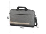HAMA Terra Laptop Bag, up to 40 cm, grey снимка №5