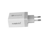 Makki Fast Charger - QC3.0+3xUSB 30W White - MAKKI-QC48W4 снимка №3 Makki Fast Charger - QC3.0+3xUSB 30W White - MAKKI-QC48W4 снимка №3