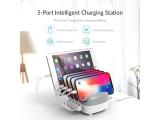 Orico Charger Station 220V - 5 x USB 40W White снимка №4 Orico Charger Station 220V - 5 x USB 40W White снимка №4