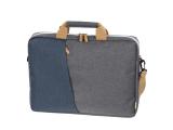 чанти и раници: HAMA Чанта за лаптоп Florence, морско синьо / тъмно сиво