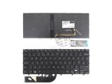 резервни части: Dell Клавиатура за лаптоп Dell XPS 15 9550 9560 Inspiron 7568 Черна Без Рамка С Подсветка (Голям Ентър)