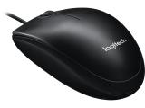 Logitech M100 Black USB оптична снимка №2
