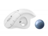 Logitech ERGO M575 Trackball Off White USB / Bluetooth оптична снимка №4