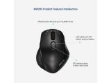 Asus MW203 Wireless Silent Mouse Black USB / Bluetooth оптична снимка №3