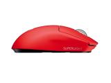 Logitech G Pro X Superlight Wireless Gaming Mouse Red 910-006784 USB оптична снимка №3