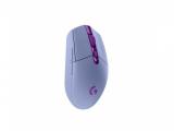 Logitech G305 LIGHTSPEED Wireless Gaming Mouse LILAC USB оптична снимка №2