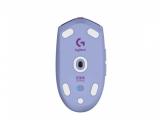 Logitech G305 LIGHTSPEED Wireless Gaming Mouse LILAC USB оптична снимка №6