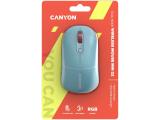 Canyon MW-22 Dual Band RGB Wireless Dark Cyan (CNS-CMSW22DC) USB оптична снимка №5