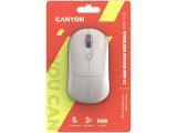 Canyon MW-22 Dual Band RGB Wireless Rice (CNS-CMSW22RC) USB оптична снимка №6