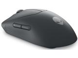 Описание и цена на мишка за компютър Alienware Pro Wireless Gaming Mouse, Dark Side of the Moon 
